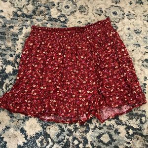 American Eagle Floral Skort